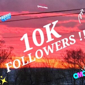 10K Followers Celebration Graphic